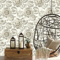 Bohemian Peel and Stick Wallpaper Peel and Stick Wallpaper RoomMates   