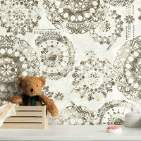 Bohemian Peel and Stick Wallpaper Peel and Stick Wallpaper RoomMates   