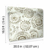 Bohemian Peel and Stick Wallpaper Peel and Stick Wallpaper RoomMates   