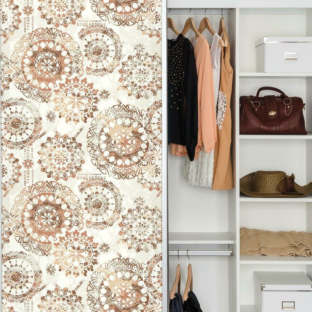 Bohemian Peel and Stick Wallpaper Peel and Stick Wallpaper RoomMates   