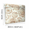 Bohemian Peel and Stick Wallpaper Peel and Stick Wallpaper RoomMates   