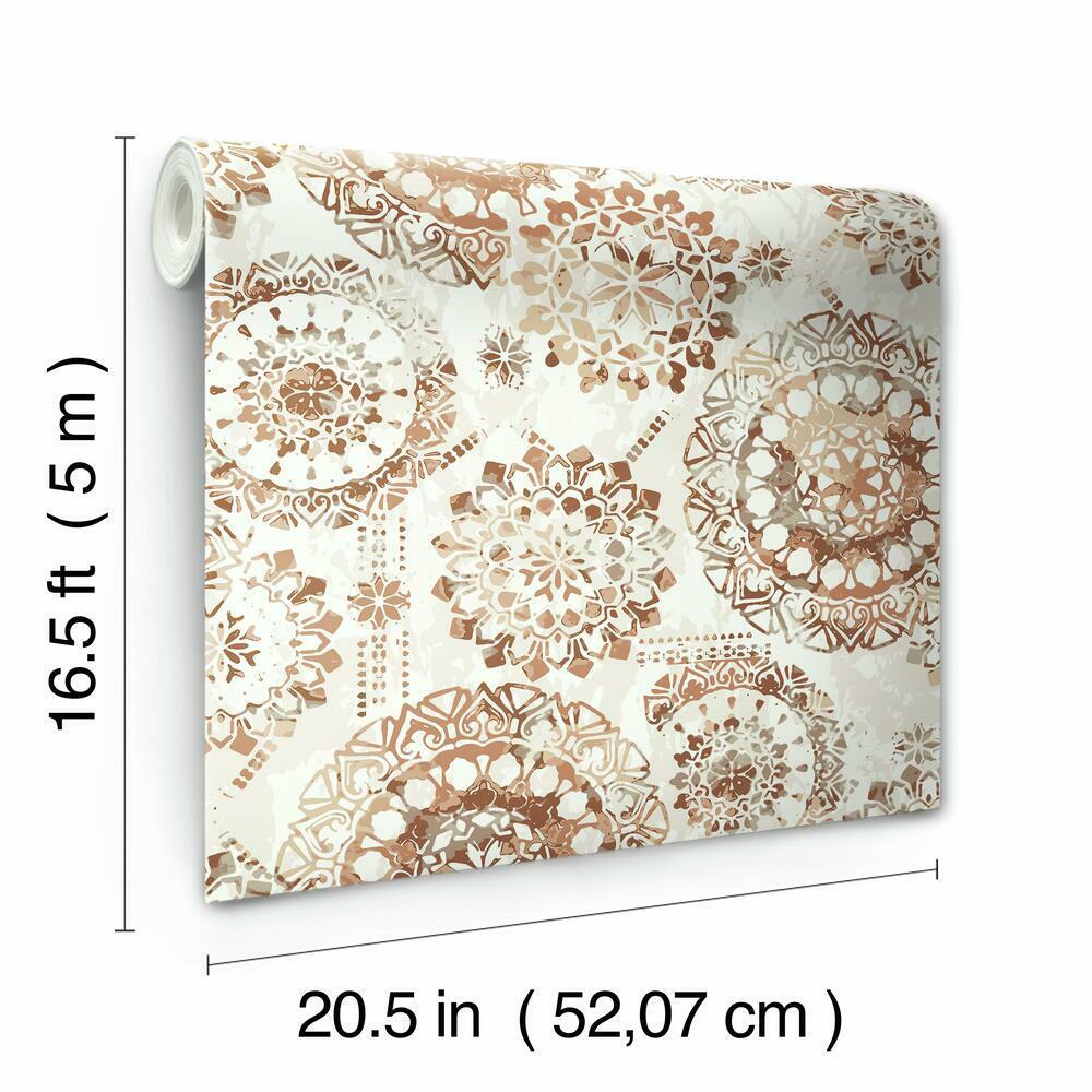 Bohemian Peel and Stick Wallpaper Peel and Stick Wallpaper RoomMates   