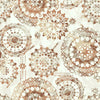 Bohemian Peel and Stick Wallpaper Peel and Stick Wallpaper RoomMates Roll Orange 
