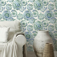 Bohemian Peel and Stick Wallpaper Peel and Stick Wallpaper RoomMates   