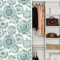 Bohemian Peel and Stick Wallpaper Peel and Stick Wallpaper RoomMates   