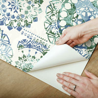 Bohemian Peel and Stick Wallpaper Peel and Stick Wallpaper RoomMates   