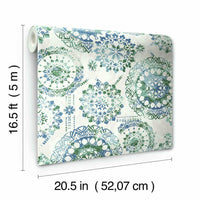 Bohemian Peel and Stick Wallpaper Peel and Stick Wallpaper RoomMates   