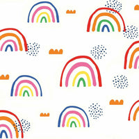 Rainbow's End Peel and Stick Wallpaper Peel and Stick Wallpaper RoomMates Roll Red 