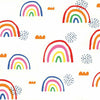 Rainbow's End Peel and Stick Wallpaper Peel and Stick Wallpaper RoomMates Roll Red 