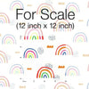 Rainbow's End Peel and Stick Wallpaper Peel and Stick Wallpaper RoomMates   