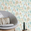 Folklore Trees Peel and Stick Wallpaper Peel and Stick Wallpaper RoomMates   