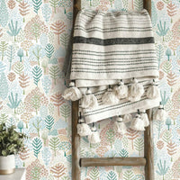 Folklore Trees Peel and Stick Wallpaper Peel and Stick Wallpaper RoomMates   