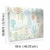 Folklore Trees Peel and Stick Wallpaper Peel and Stick Wallpaper RoomMates   