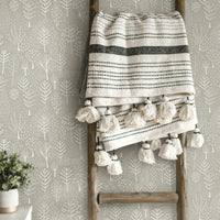 Folklore Trees Peel and Stick Wallpaper Peel and Stick Wallpaper RoomMates   