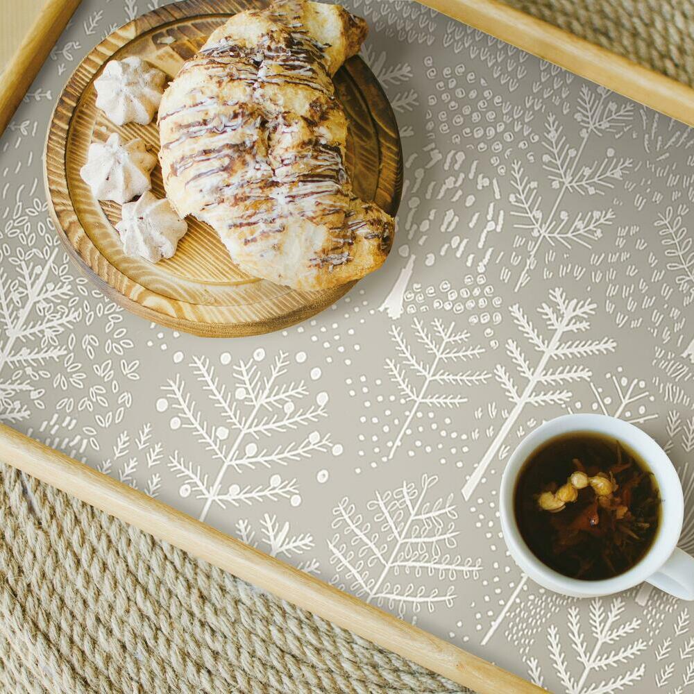 Folklore Trees Peel and Stick Wallpaper Peel and Stick Wallpaper RoomMates   