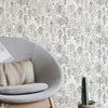 Folklore Trees Peel and Stick Wallpaper Peel and Stick Wallpaper RoomMates   