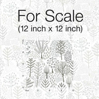 Folklore Trees Peel and Stick Wallpaper Peel and Stick Wallpaper RoomMates   