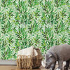 Watercolor Leaves Peel and Stick Wallpaper Peel and Stick Wallpaper RoomMates   