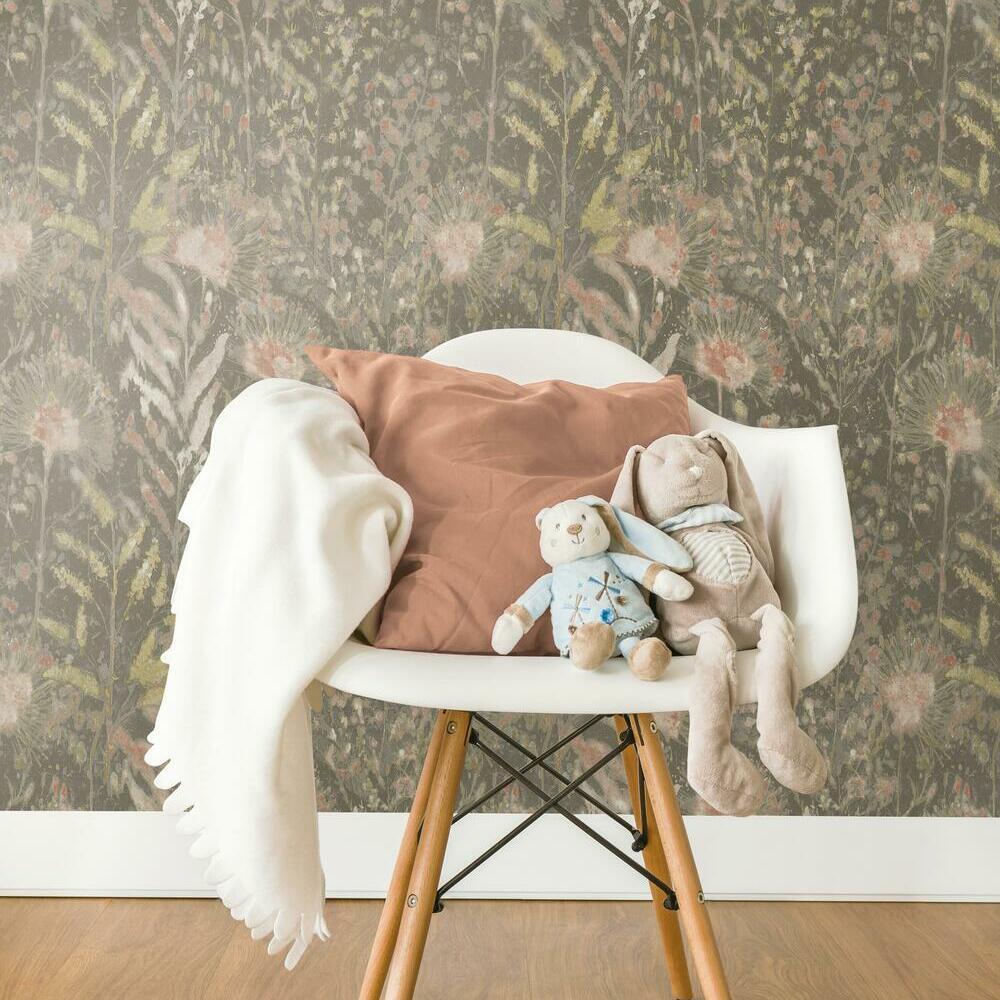 Dandelion Peel and Stick Wallpaper Peel and Stick Wallpaper RoomMates   