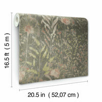 Dandelion Peel and Stick Wallpaper Peel and Stick Wallpaper RoomMates   
