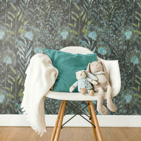 Dandelion Peel and Stick Wallpaper Peel and Stick Wallpaper RoomMates   