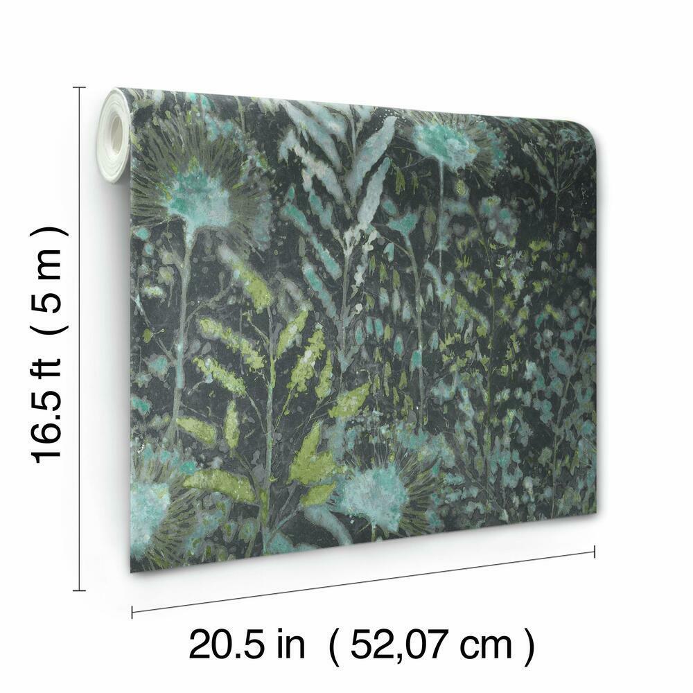 Dandelion Peel and Stick Wallpaper Peel and Stick Wallpaper RoomMates   