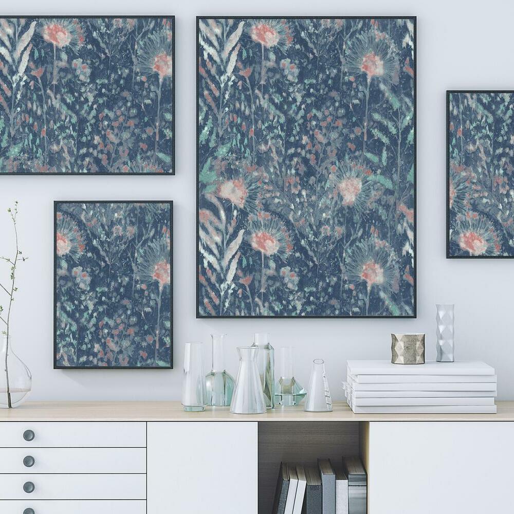 Dandelion Peel and Stick Wallpaper Peel and Stick Wallpaper RoomMates   