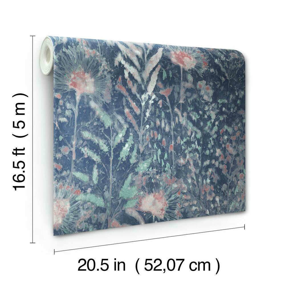 Dandelion Peel and Stick Wallpaper Peel and Stick Wallpaper RoomMates   