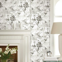 Spring Cherry Blossoms Peel and Stick Wallpaper Peel and Stick Wallpaper RoomMates   