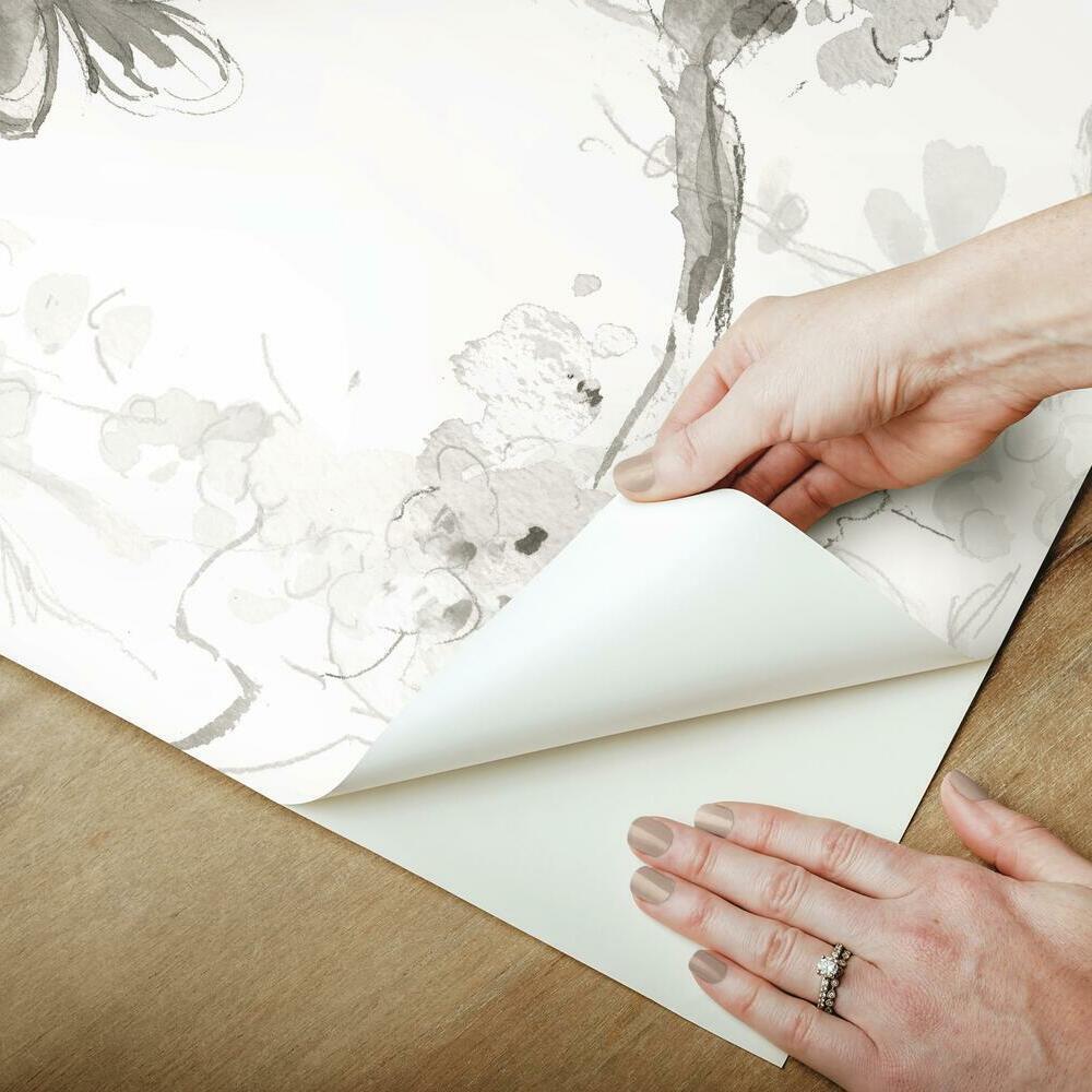 Spring Cherry Blossoms Peel and Stick Wallpaper Peel and Stick Wallpaper RoomMates   