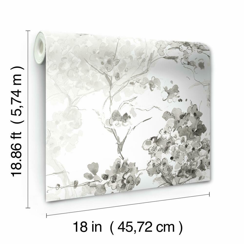 Spring Cherry Blossoms Peel and Stick Wallpaper Peel and Stick Wallpaper RoomMates   