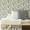 Watercolor Tropics Peel and Stick Wallpaper Peel and Stick Wallpaper RoomMates   
