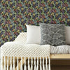 Watercolor Tropics Peel and Stick Wallpaper Peel and Stick Wallpaper RoomMates   