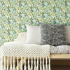 Watercolor Tropics Peel and Stick Wallpaper Peel and Stick Wallpaper RoomMates   