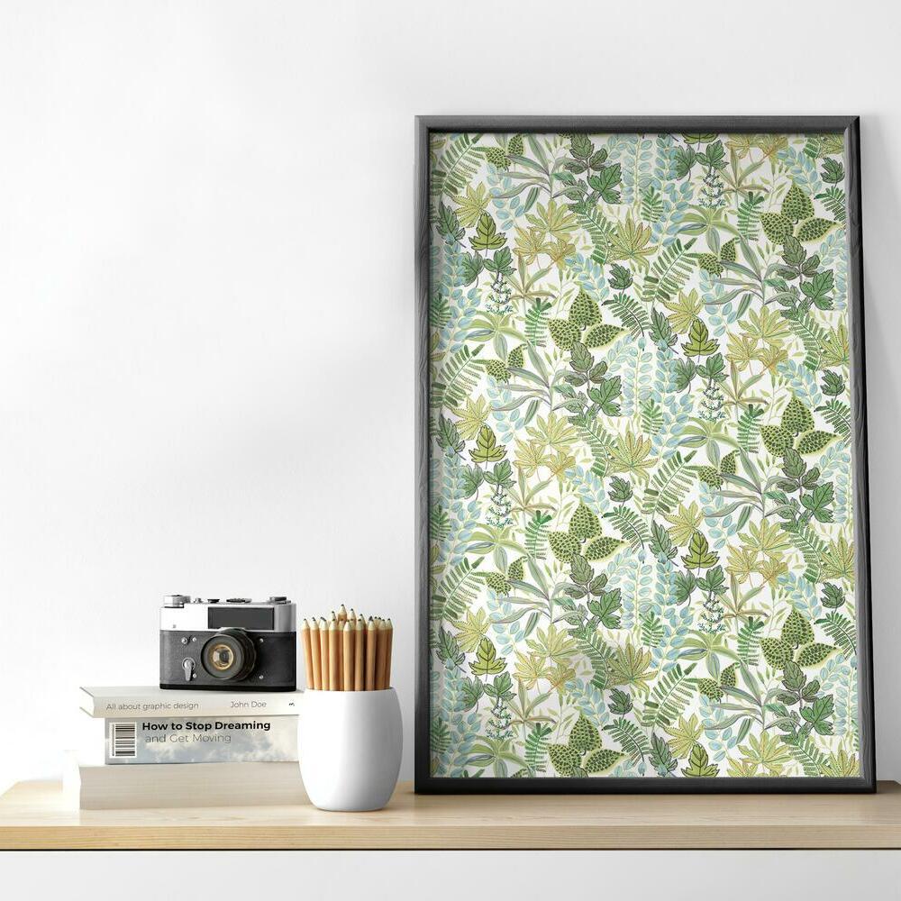 Watercolor Tropics Peel and Stick Wallpaper Peel and Stick Wallpaper RoomMates   