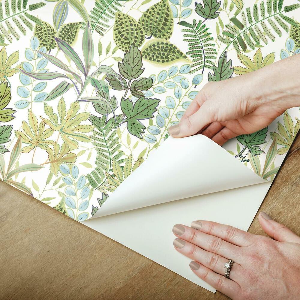 Watercolor Tropics Peel and Stick Wallpaper Peel and Stick Wallpaper RoomMates   