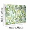 Watercolor Tropics Peel and Stick Wallpaper Peel and Stick Wallpaper RoomMates   