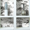 Oriental Toile Peel & Stick Wallpaper Peel and Stick Wallpaper RoomMates   