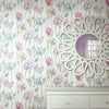 Modern Poppy Peel and Stick Wallpaper Peel and Stick Wallpaper RoomMates   