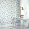 Modern Poppy Peel and Stick Wallpaper Peel and Stick Wallpaper RoomMates   
