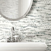 Dotted Line Peel and Stick Wallpaper Peel and Stick Wallpaper RoomMates   