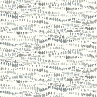 Dotted Line Peel and Stick Wallpaper Peel and Stick Wallpaper RoomMates Roll Grey 
