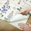 Butterfly Botanical Peel and Stick Wallpaper Peel and Stick Wallpaper RoomMates   