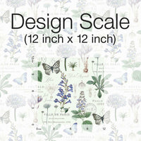 Butterfly Botanical Peel and Stick Wallpaper Peel and Stick Wallpaper RoomMates   
