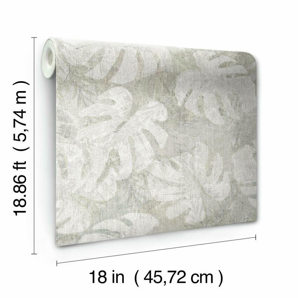 Jungle Leaf Canopy Peel and Stick Wallpaper Peel and Stick Wallpaper RoomMates   