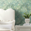 Jungle Leaf Canopy Peel and Stick Wallpaper Peel and Stick Wallpaper RoomMates   