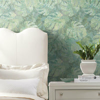 Jungle Leaf Canopy Peel and Stick Wallpaper Peel and Stick Wallpaper RoomMates   