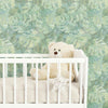 Jungle Leaf Canopy Peel and Stick Wallpaper Peel and Stick Wallpaper RoomMates   