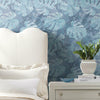 Jungle Leaf Canopy Peel and Stick Wallpaper Peel and Stick Wallpaper RoomMates   