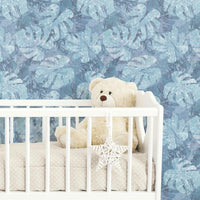 Jungle Leaf Canopy Peel and Stick Wallpaper Peel and Stick Wallpaper RoomMates   